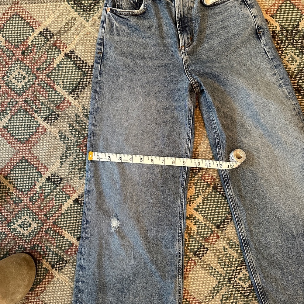 Citizen of Humanity Classic Blue Wide-Leg Jeans - size 23 - Picture 10 of 11